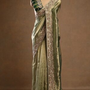 Name: Emerald Grace Designer Saree